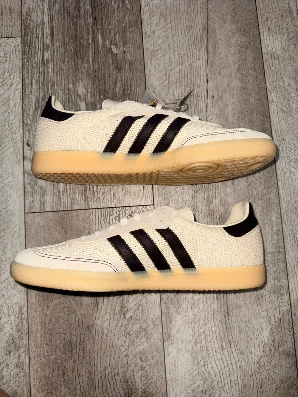 adidas Samba OG Knit Cream Brown Men’s 10.5 NWT